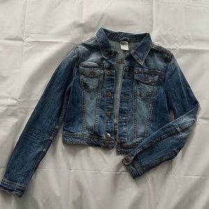 Cropped Denim Jacket